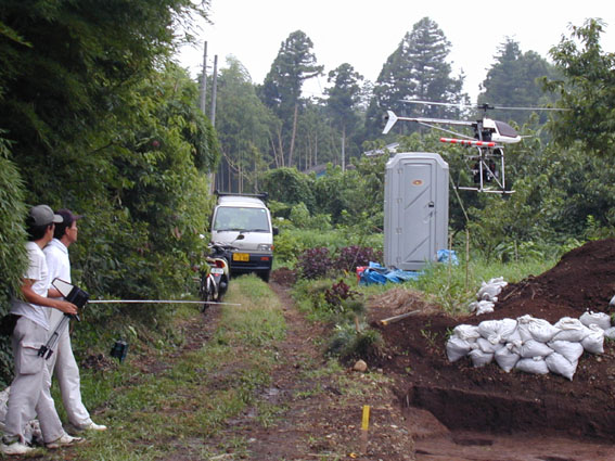 ���W�R���w���ɂ�钲����B�e�󋵂̎ʐ^�B