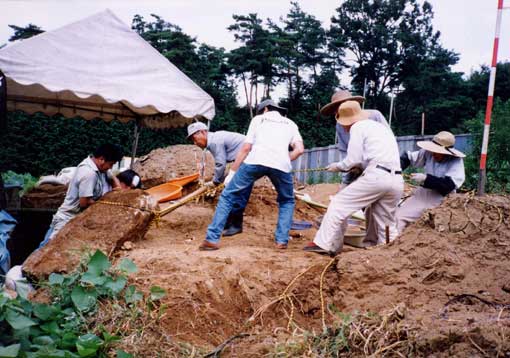 ���@�����󋵂̎ʐ^�B