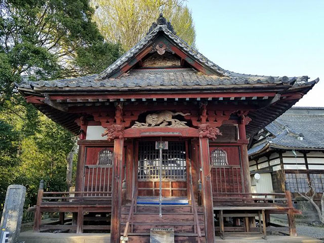 長慶寺薬師堂の写真